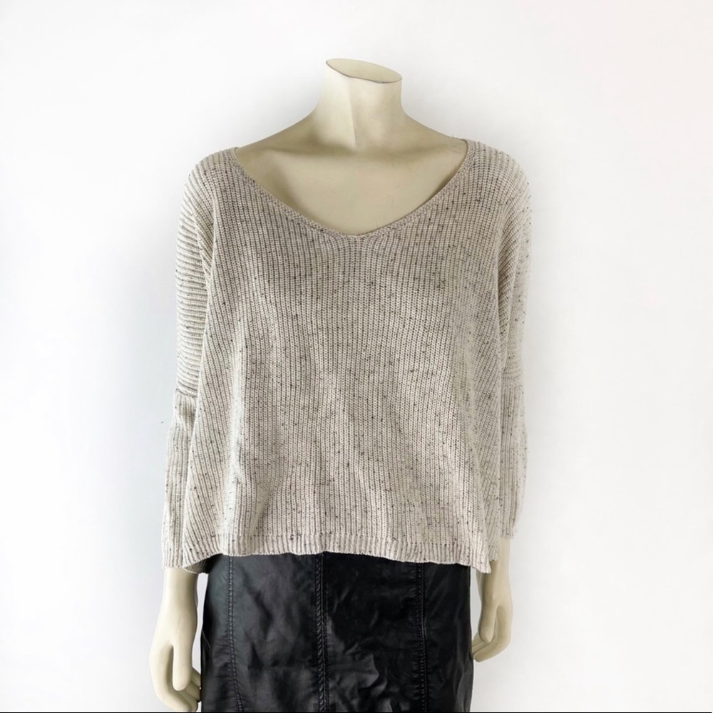 Bohemian knitted pullover sweater size M